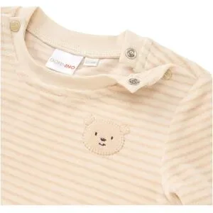 Bornino, Nicki-Shirt langarm Ringel Bär