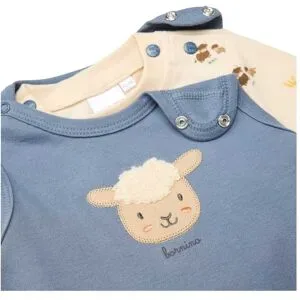Bornino, Strampler-Set 2-tlg. mit Shirt Schaf