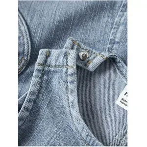 Name It, Jeans-Overall mit Herztaschen