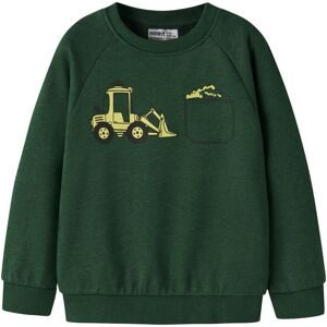 Name It, Name It Sweatshirt "NMMVION LS NREG SWEAT UNB", Baumwollmischung, regular fit