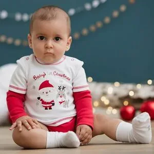 Bornino, Body langarm Weihnachten