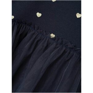 Name It, Kleid langarm mit Tüllrock Herzen