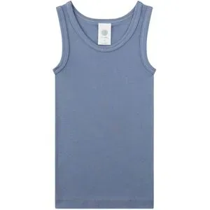 Sanetta, Sanetta 2er-Pack Unterhemden Baustelle blau/bunt