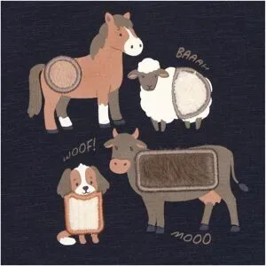 MINYMO, Sweatshirt Tiere