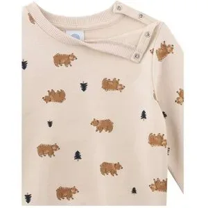 Sanetta, Sanetta Sweatshirt Bären natur/braun