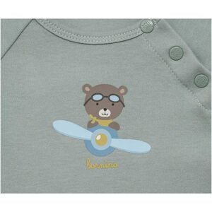 Bornino, Raglanshirt langarm Bär