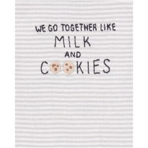 Carter's, 3-tlg. Set 2 Bodys kurzarm und Jogginghose Cookies
