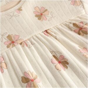 Noppies, Ajour-Kleid langarm Blumen