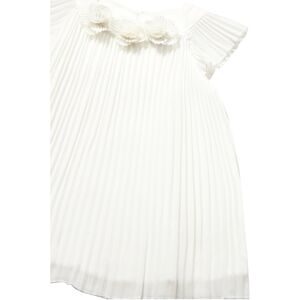 Mayoral, Plissee-Kleid Flügelarm Blumen