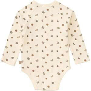 Bornino, 3er-Pack Wickelbodys langarm Bakery Ringel