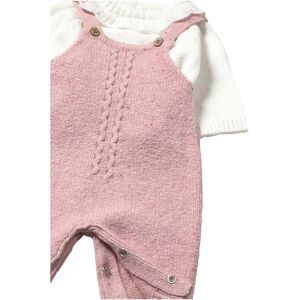 Mayoral, 2-tlg. Set Pullover mit Kragen und Strick-Latzhose