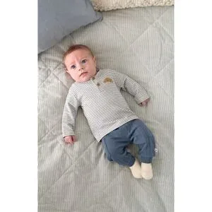 Feetje, Henley-Shirt langarm Croissant Ringel