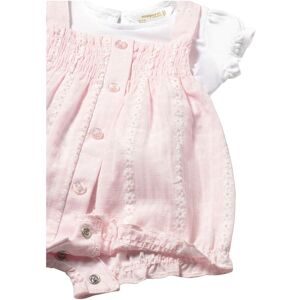 Mayoral, 2-tlg. Set T-Shirt und Latzhose kurz Blumen