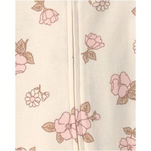 Carter's, 2er-Pack Schlafoveralls mit Fuß Blumen Ringel