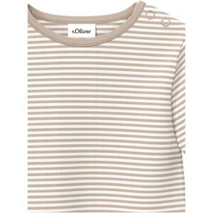 s.Oliver, Shirt langarm Ringel Rippqualität