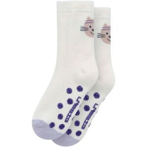 LÄSSIG, 2er-Pack ABS Socken Katze Streifen