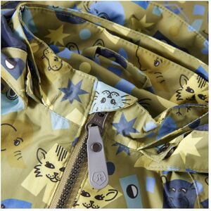 Colorkids, Regenjacke mit abnehmbarer Kapuze Tiere Buchstaben