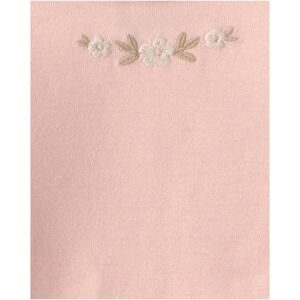 Carter's, 3-tlg. Set Body kurzarm, Body langarm und Leggings Blumen Rüschen