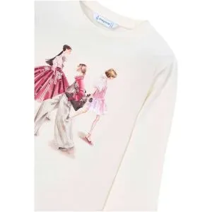Mayoral, Shirt langarm Mädchen Pailletten