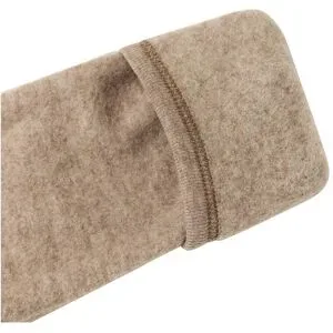 Bornino, Wollfleece-Jacke mit Klappbündchen aus Merinowolle