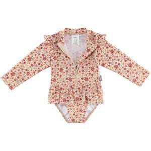 Sterntaler, Badeanzug langarm mit UV-Schutz Blumen