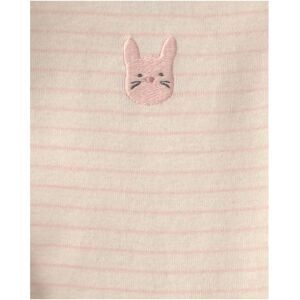 Carter's, 3-tlg. Set Body kurzarm, Sweatjacke und Jogginghose Frottee Hase