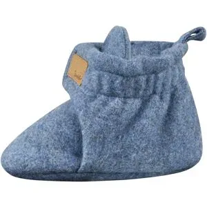 Sterntaler, Baumwollfleece-Schuhe mit Klettverschluss