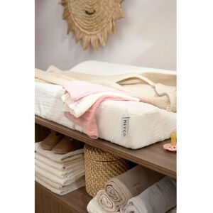 Meyco Baby, Wickelauflagenbezug Musselin pre-washed 50x70 cm