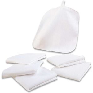 Bornino, 6er-Pack Mullwaschlappen