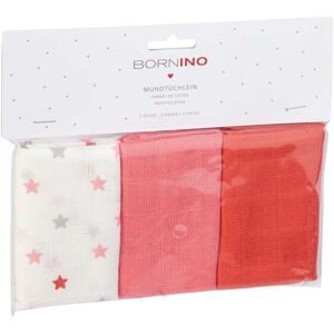 Bornino, 3er-Pack Mulltücher 30x30 cm Sterne