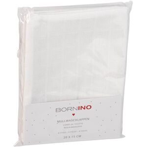 Bornino, 8er-Pack Mullwaschlappen 15x20 cm