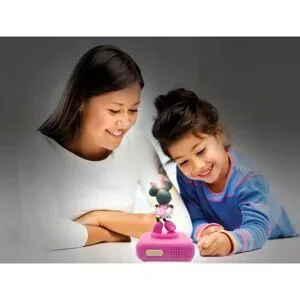 Lexibook, 2in1 Wecker und Nachtlicht Minnie