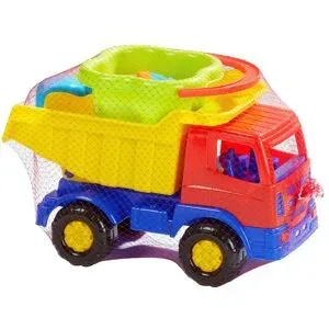 solini, Sandspielzeug-Set mit Kipper 8-tlg.
