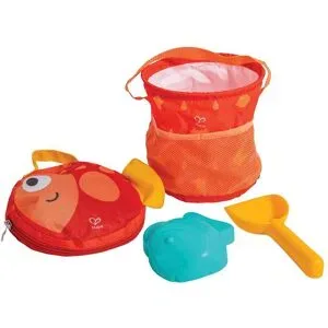 Hape, Hape - Faltbares Strandspiel-Set, Multicolor