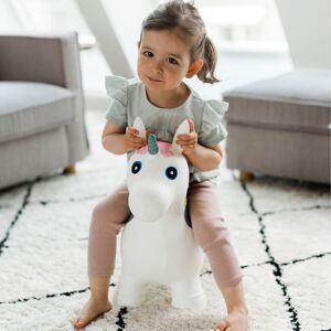 Kindsgut, Kindsgut Hüpftier EINHORN in weiß