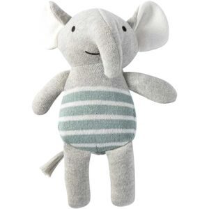BORNINO HOME, Babydecken-Set mit Greifling Elefant 80x100 cm