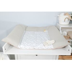 ULLENBOOM, ULLENBOOM Wickelauflage-Bezug Waffel Floral Sand