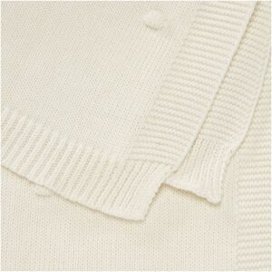 BORNINO HOME, Babydecke Strick Dots 75x100 cm