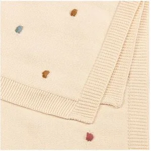 BORNINO HOME, Babydecke Dots 80x100 cm