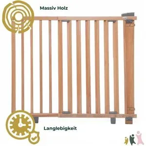 Geuther, Türschutzgitter Plus 78,5-133 cm