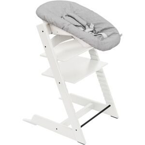 Stokke, Bundle Treppenhochstuhl inkl. Newbornset Light Grey & Babyset