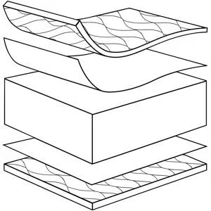 Julius Zöllner, Matratze Jan 50x100 cm