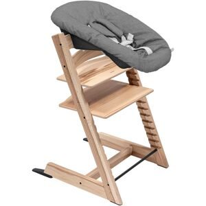 Stokke, Bundle Treppenhochstuhl inkl. Newbornset Deep Grey & Babyset
