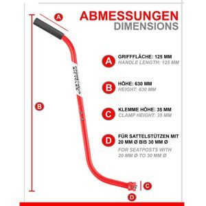 PROMETHEUS BICYCLES, Schiebestange Schubstange Push