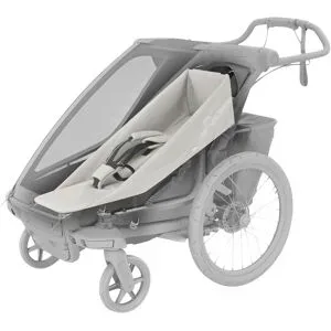 Thule, Thule Chariot infant sling Babysitz Grau, , Größe: ONE SIZE