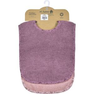 WOERNER, WÖRNER SÜDFROTTIER At home Druckknopflatz rosa 2er Pack