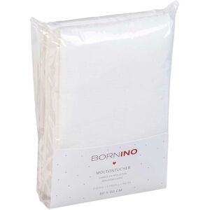 Bornino, 2er-Pack Moltontücher 80x80 cm