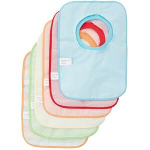 Bieco, 6er-Pack Schlupflätzchen mit Folienrückseite