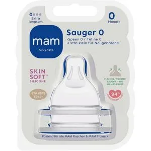 Mam, 2er-Pack Trinksauger Gr. 0 ab 0M
