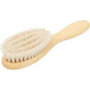 Grünspecht, Babybürste aus Ziegenhaar